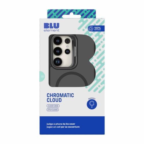 Blu Element Chromatic Kick MagSafe Case | Made for iPhone 16e/15/14/13 | Black