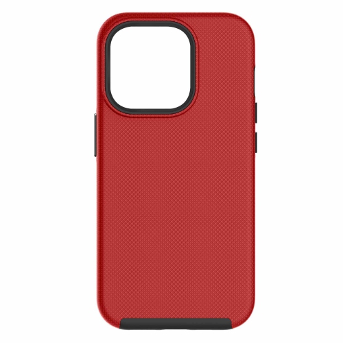 BLU element- Heavy-Duty Armour Rugged Case for iPhone 15 ProMax – Red