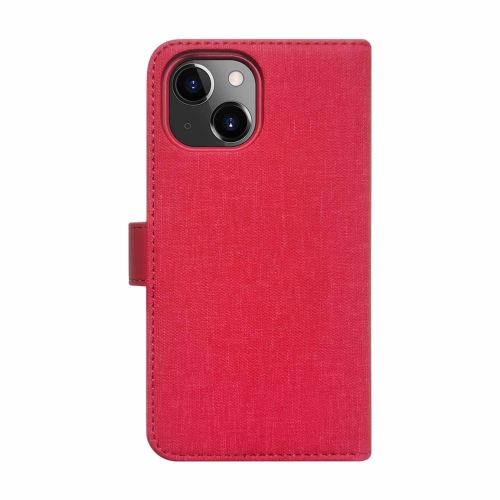 Étui folio 2-en-1 de Blu Element | Conçu pour iPhone 16e/15/14/13 | Rouge foncé