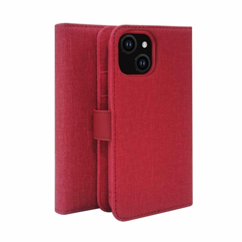 Étui folio 2-en-1 de Blu Element | Conçu pour iPhone 16e/15/14/13 | Rouge foncé