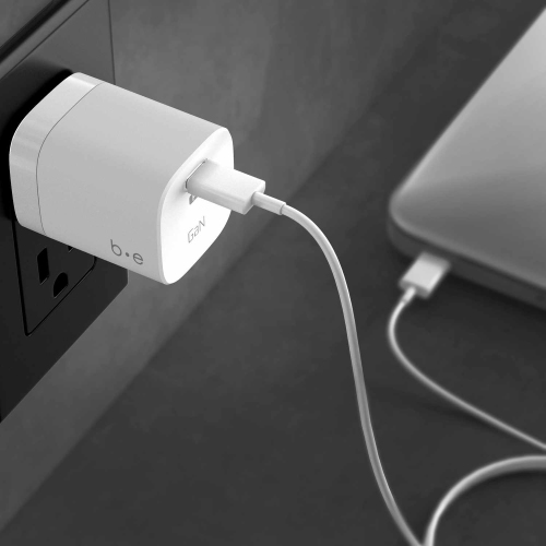 Blu Element Total Protection MagSafe Bundle for iPhone 15 w/ DropZone Rugged MagSafe Clear Case, Japanese Tempered Glass Screen Protector & 30W USB-C