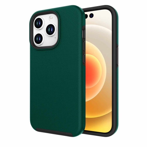 BLU Element – Étui robuste Armor robuste pour iPhone 15 Pro Max – Vert