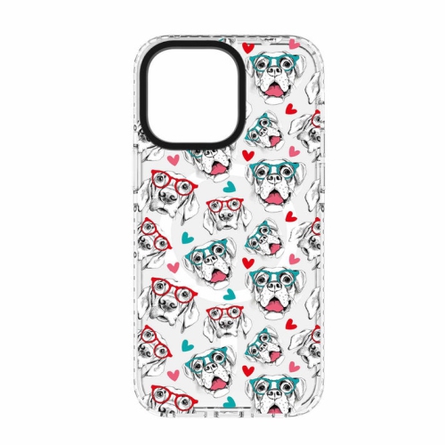 BLU ELEMENT  - Chromatic Print Magsafe Case for Iphone 15 Pro – Dog Pattern