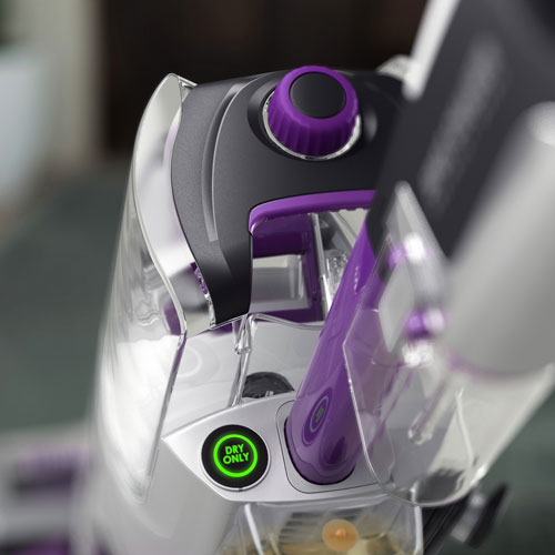 Aspirateur vertical/appareil de nettoyage SmartWash PET Complete de Hoover - Violet/Blanc