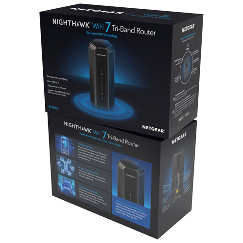 Routeur Wi-Fi 7 tribande BE19000 Nighthawk de NETGEAR