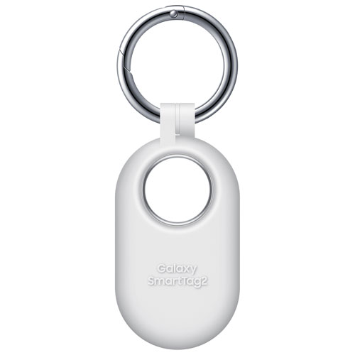 Étui en silicone de Samsung pour SmartTag2 - Blanc