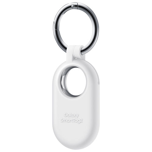Étui en silicone de Samsung pour SmartTag2 - Blanc
