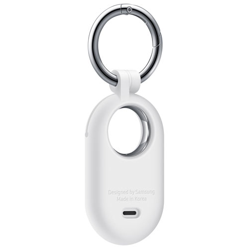 Étui en silicone de Samsung pour SmartTag2 - Blanc