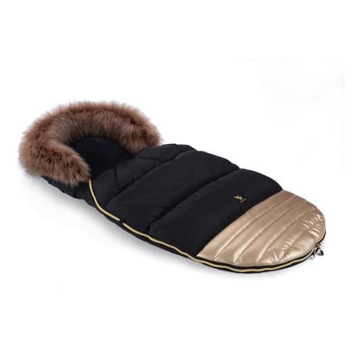 Cotton Moose Shine Stroller Footmuff - Gold