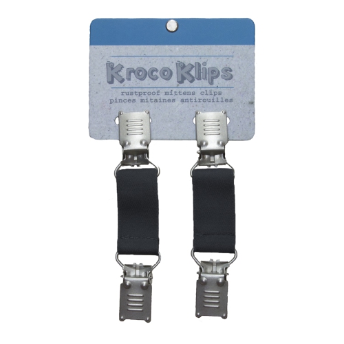 CALIKIDS  Kroco Klips Rustproof Mitten Clips - In Black