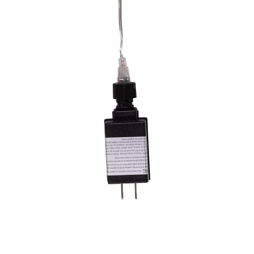 Battery Operated Lighted Iridescent Tinsel Christmas Garland - LED Warm White - 9.25'