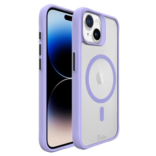 Uolo Soul+ iPhone 15 Drop Rated Military-Grade Protective [MagSafe] Hard Shell Case, Purple