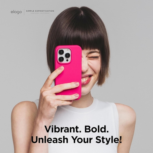 Elago compatible avec l’étui iPhone 15, l’étui en silicone liquide, l’étui protecteur intégral, antichoc, l’étui mince pour téléphone, doublure douce