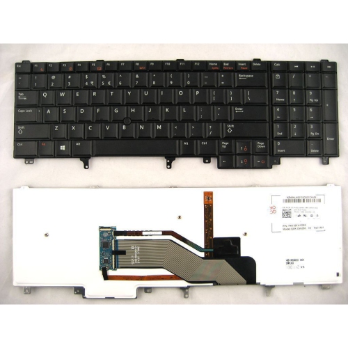 DELL  Precision Backlit Keyboard Replacement for M4600, M4800, M6600, M6800 Models