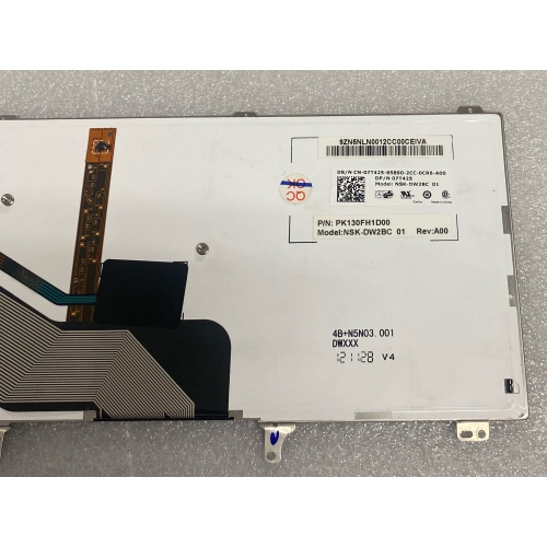 Dell Precision Backlit Keyboard Replacement for M4600, M4800, M6600, M6800 Models