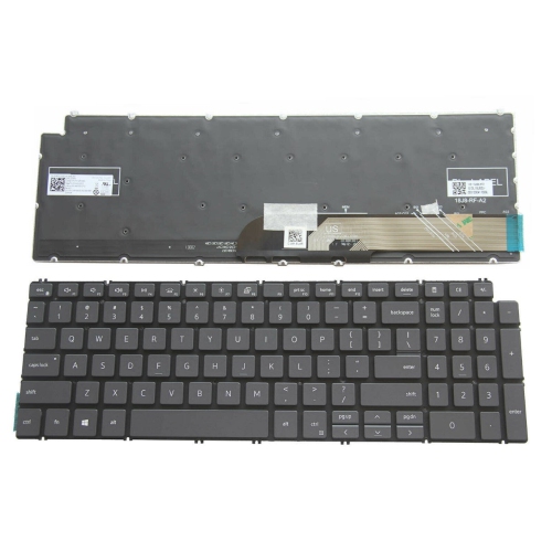 New Dell Inspiron Gray Backlit US English Keyboard 05T3V7 5T3V7