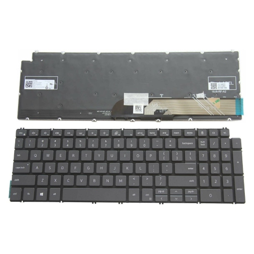 Dell Inspiron 17 7791 Gray Backlit Keyboard Replacement for Enhanced Typing Experience