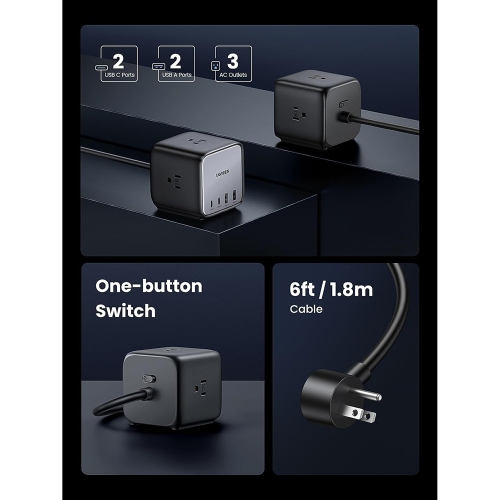 UGREEN DigiNest Cube Power Strip