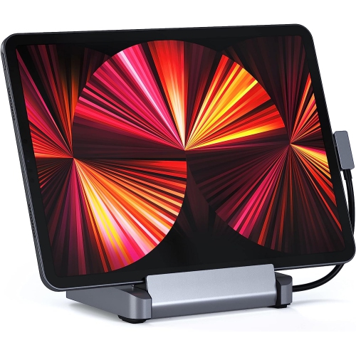 Satechi Aluminum Foldable Stand Hub for iPad Pro with 6-in-1 USB-C Hub