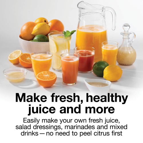 Proctor Silex - Electric Citrus Press, 1 Litre Capacity, Pulp Control, White