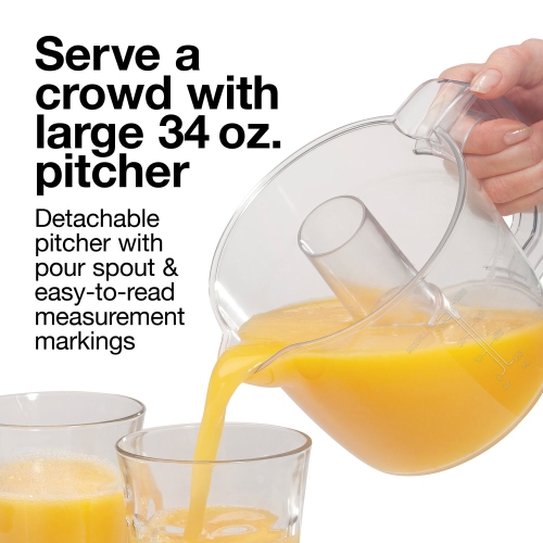 Proctor Silex - Electric Citrus Press, 1 Litre Capacity, Pulp Control, White