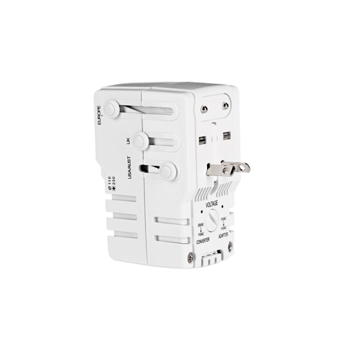 Travel Smart – Convertisseur et adaptateur de voyage tout-en-un avec parasurtenseur intégré