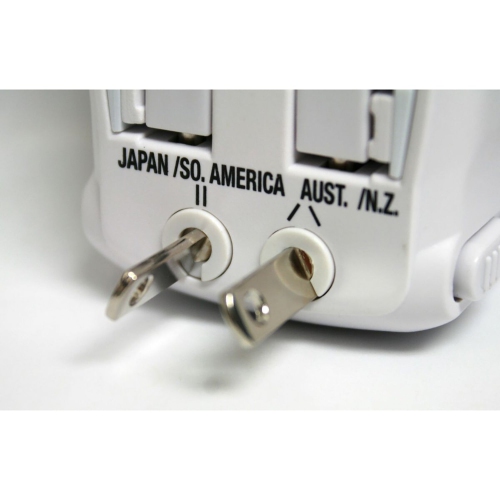 Travel Smart - All-in-One Travel Adapter with Integrated Surge Protector