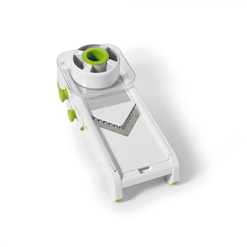 Starfrit - PRO cube mandolin, 4 interchangeable blades and grater, non-slip feet, green