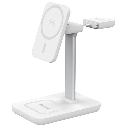 Energizer 3-in-1 7.5W Magnetic Wireless Charging Stand (WCP304) - White