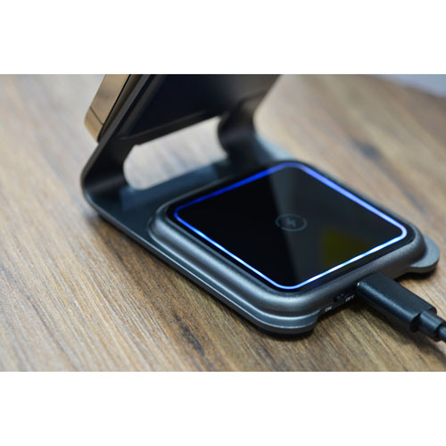 Energizer 3-in-1 15W Magnetic Wireless Charging Stand - Metal