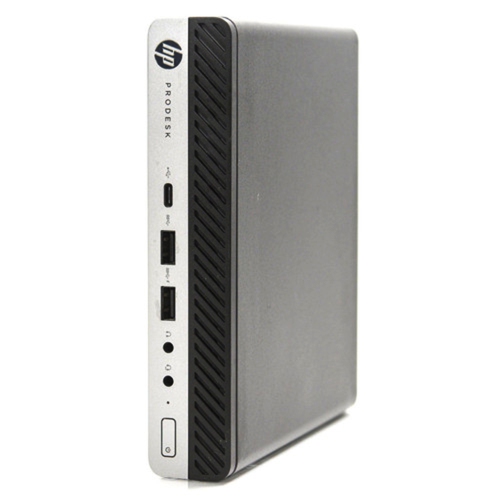 Refurbished - HP ProDesk 600 G4 Tiny Desktop Computer PC, Windows 11 Pro, Intel Core i5-8500T 8th Gen Processor, 2TB SSD, 16GB DDR4 RAM - New 22 inch