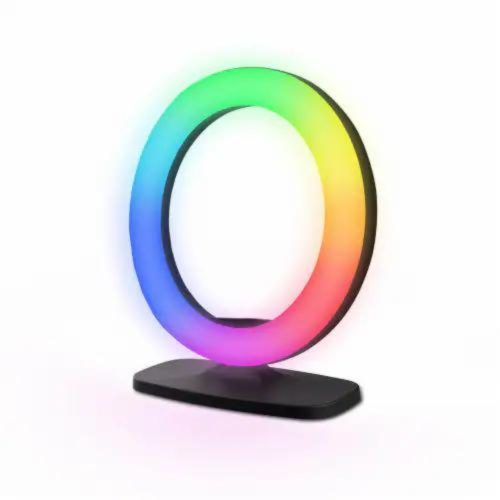 La lampe à anneau intelligent MLB7-1068-RGB Studio plus de Monster avec trousse de blogue vidéo DEL comprend un trépied avec support