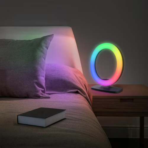 La lampe à anneau intelligent MLB7-1068-RGB Studio plus de Monster avec trousse de blogue vidéo DEL comprend un trépied avec support