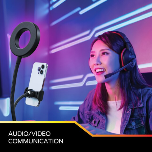 FLUX RVB de MSV7-1003-RGB 3.5&nbsp;po à anneau lumineux DEL de Monster