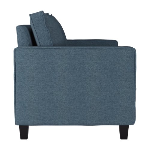 Causeuse en tissu Georgia Blue de CorLiving