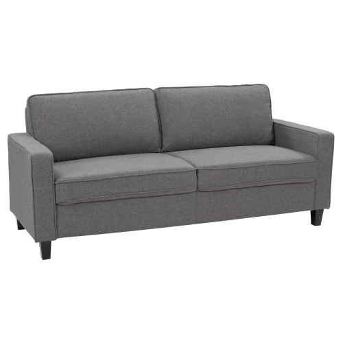 CorLiving Georgia Grey Fabric Three Seater Sofa