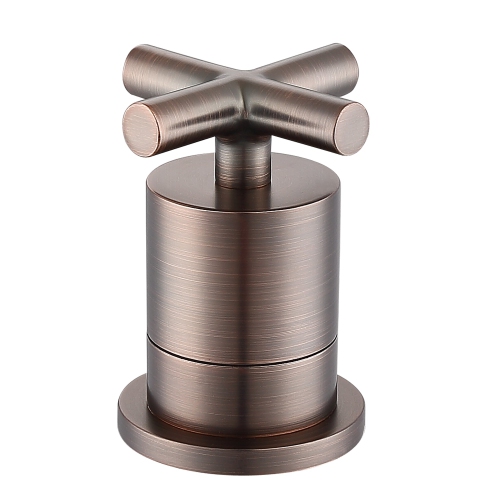 Ancona Ava Widespread Cross-Handle 3-Hole Bathroom Faucet in Oil Rubbed Bronze