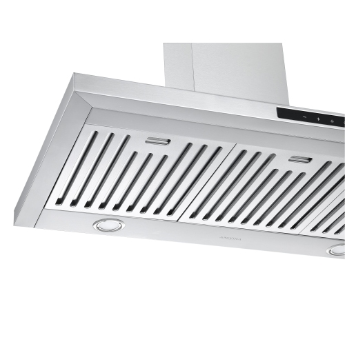 Ancona 36" Wall Mount Pyramid Range Hood with Night Light Feature 