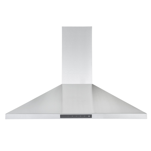 Ancona 36" Wall Mount Pyramid Range Hood with Night Light Feature 