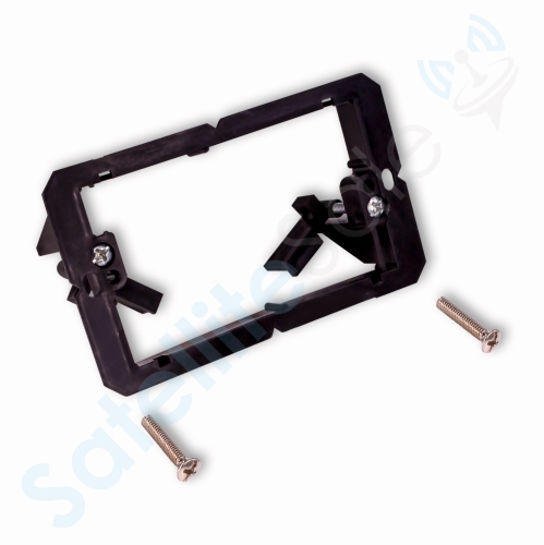 SatelliteSale Universal Low Voltage Wall Plate Mounting Bracket with Screws Included