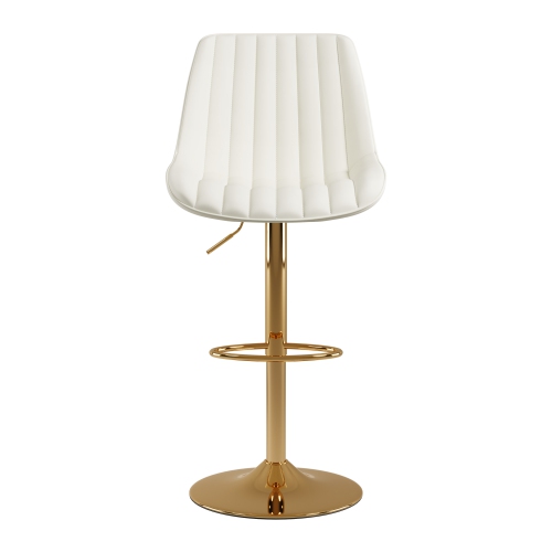 CorLiving Gold Adjustable Bar Stools, Set of 2