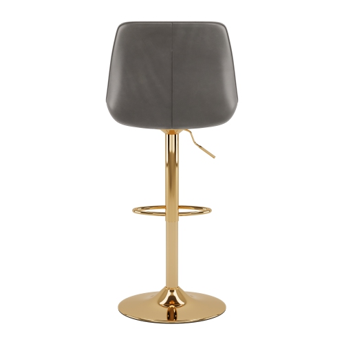 CorLiving Gold Adjustable Bar Stools, Set of 2