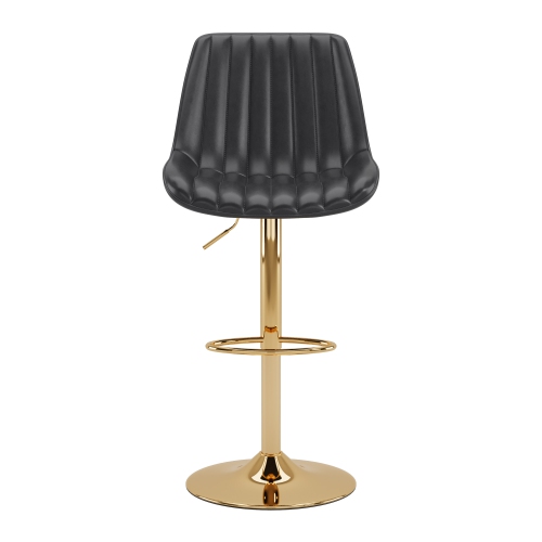 CorLiving Gold Adjustable Bar Stools, Set of 2