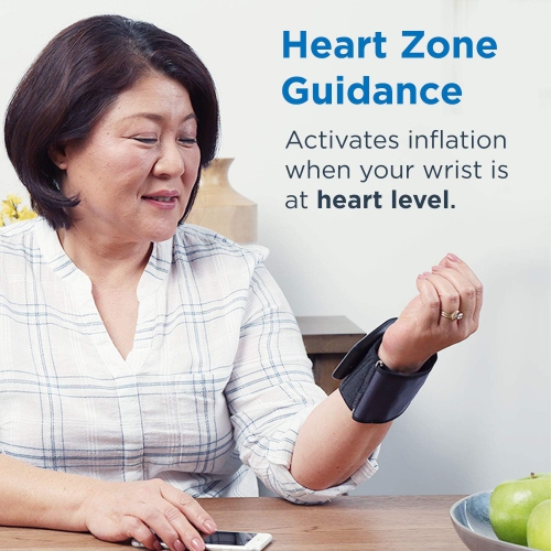 Omron Gold Wireless Wrist Blood Pressure Monitor - Stores Up To 200 Readings for Two Users