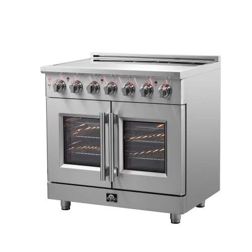 Forno Massimo 36-inch Freestanding French Door Electric Range