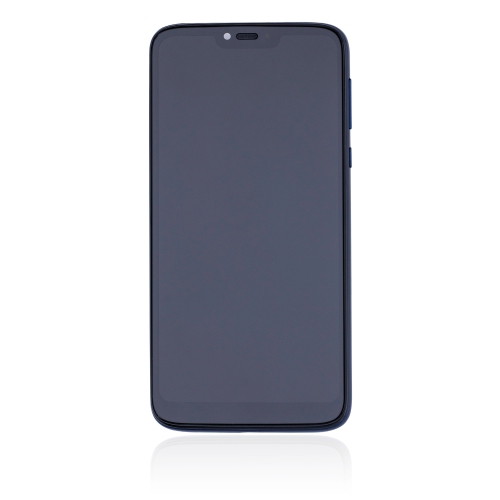 LCD Assembly With Frame Compatible For Motorola Moto G7 Power (XT1955/2019)/G7 Supra (XT1955-5/6/DL/2019) (North American Version) (157MM) (Marine Blue) by ESOURCE PARTS - Refurbished condition - Image 3