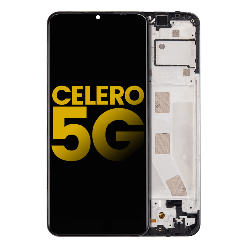 LCD Assembly With Frame Compatible With Boost Mobile Celero 5G (All Colors) by ESOURCE PARTS - Refurbished condition - Image 2
