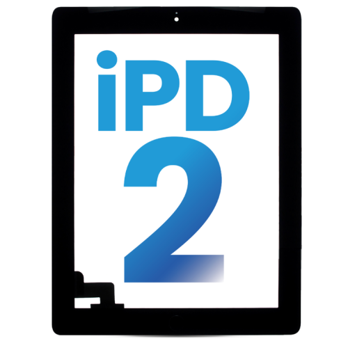 Replacement Digitizer Compatible With iPad 2 - Black