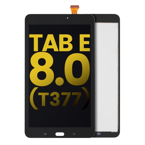 ESOURCE PARTS  Refurbished (Excellent) - Lcd Assembly Without Frame Compatible With Samsung Galaxy Tab E 8.0"(2016)(T375/t377/t378) - In Black