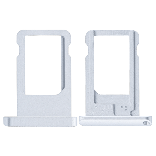ESOURCE PARTS  Replacement Sim Tray Compatible With Ipad 7 / 8 / 9 (Silver)